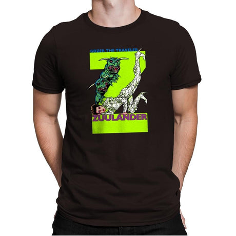 Zuulander Exclusive - Mens Premium T-Shirts RIPT Apparel Small / Dark Chocolate