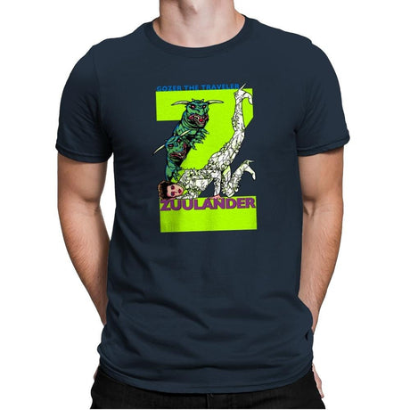 Zuulander Exclusive - Mens Premium T-Shirts RIPT Apparel Small / Indigo