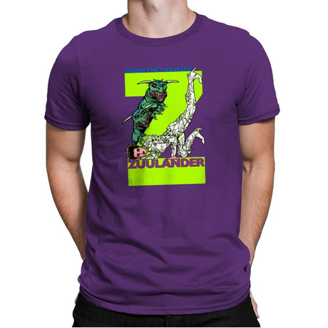 Zuulander Exclusive - Mens Premium T-Shirts RIPT Apparel Small / Purple Rush