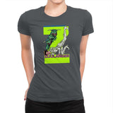 Zuulander Exclusive - Womens Premium T-Shirts RIPT Apparel 3x-large / Heavy Metal