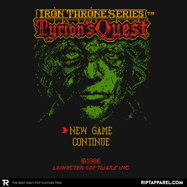 Tyrion's Quest - Game of Shirts