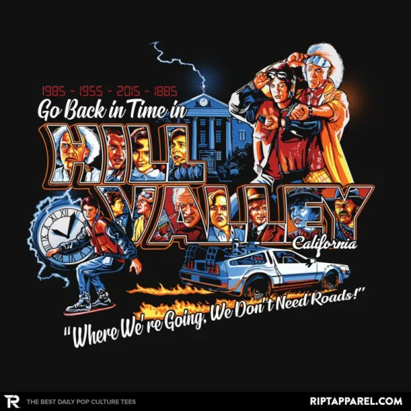 Go Back in Time in Hill Valley