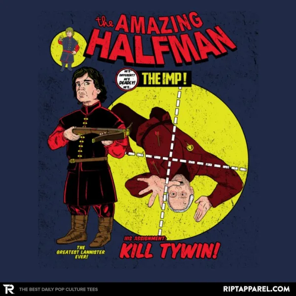 The Amazing Half-Man - Game of Shirts