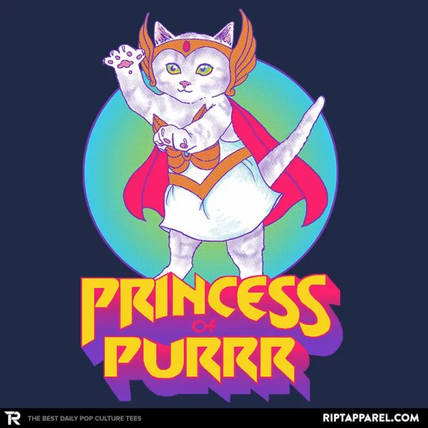 Princess of Purrr - Saturday Morning Tees