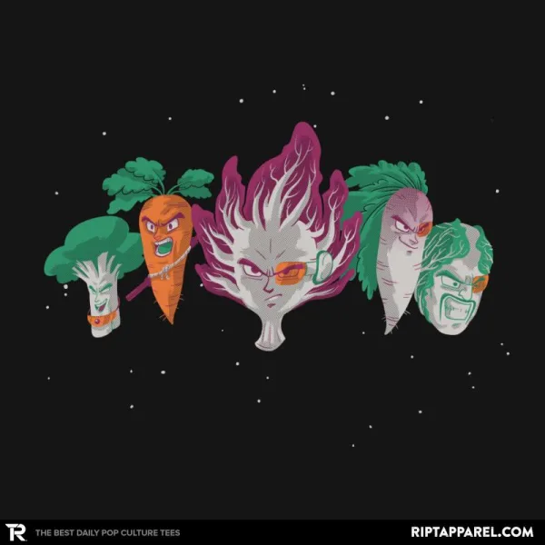 Space Veggie Warriors - Kamehameha Tees