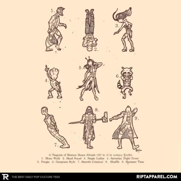 Dancers of the Galaxy - Awesome Mixtees